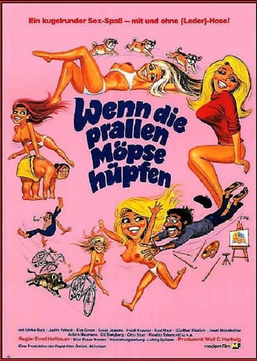 Wenn die prallen Möpse hüpfen (1974) poster