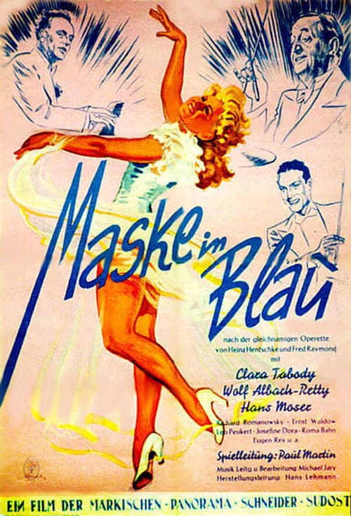 Maske in Blau (1943) poster