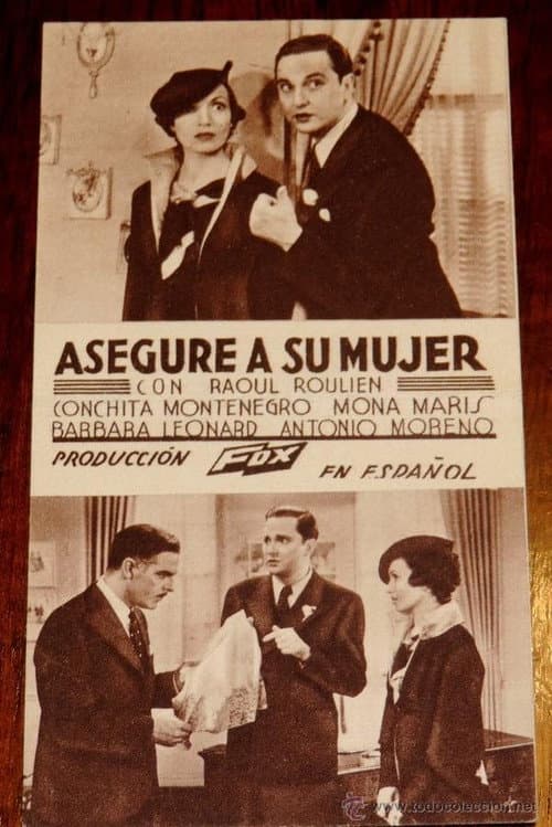 ¡Asegure a su mujer! (1935) poster