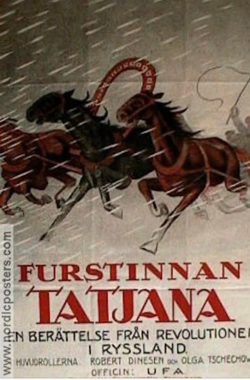 Tatjana (1923) poster