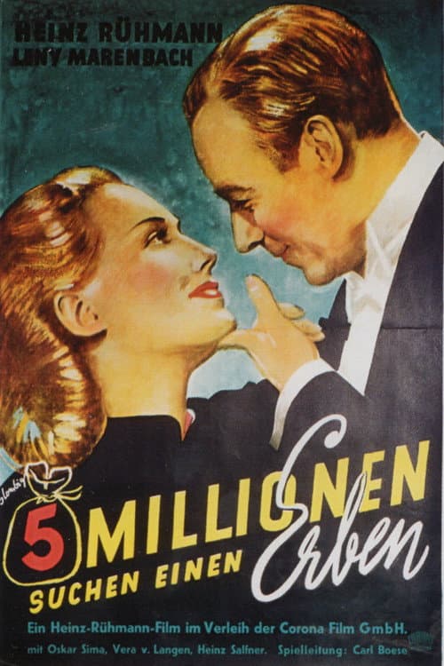 5 Millionen suchen einen Erben (1938) poster