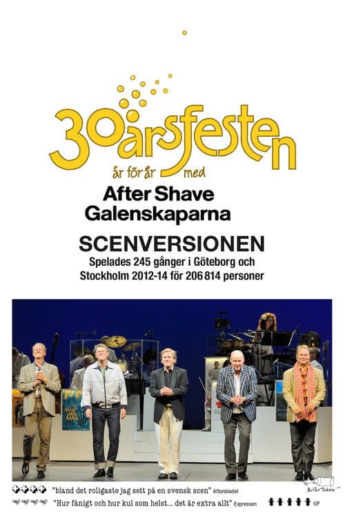 30-årsfesten - Scenversionen (2015) poster