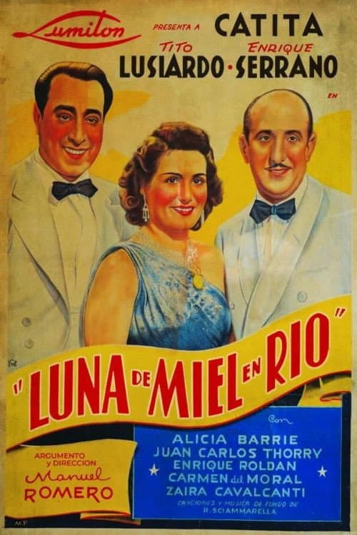 Luna de miel en Río (1940) poster