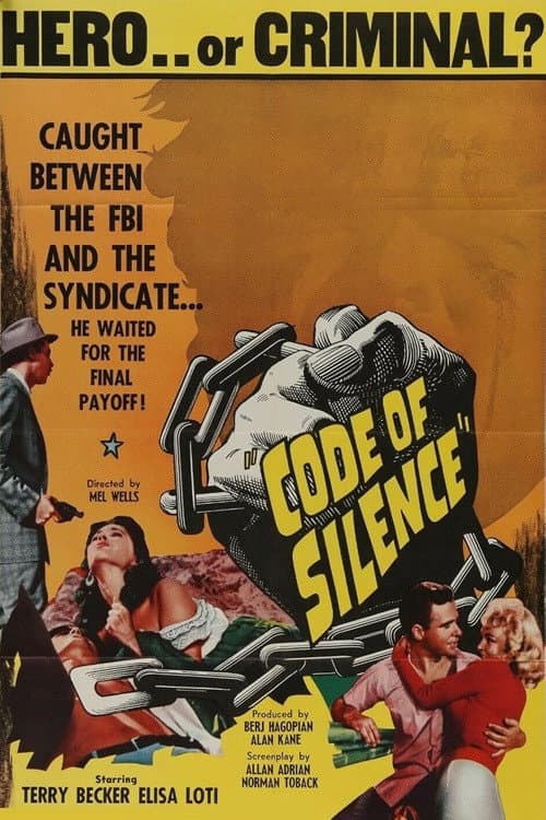 Code of Silence (1960) poster