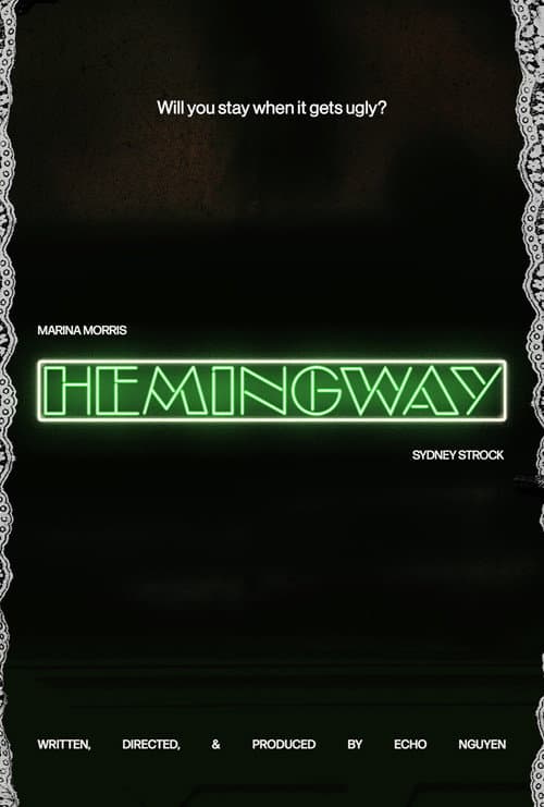 Hemingway (2024) poster