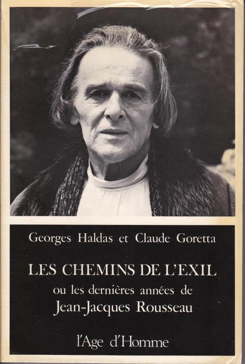 Les Chemins de l'exil ou Les dernières années de Jean-Jacques Rousseau (1978) poster