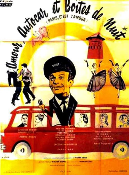 Amour, autocar et boîtes de nuit (1960) poster