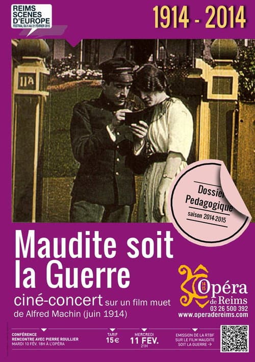 Maudite soit la guerre (1914) poster