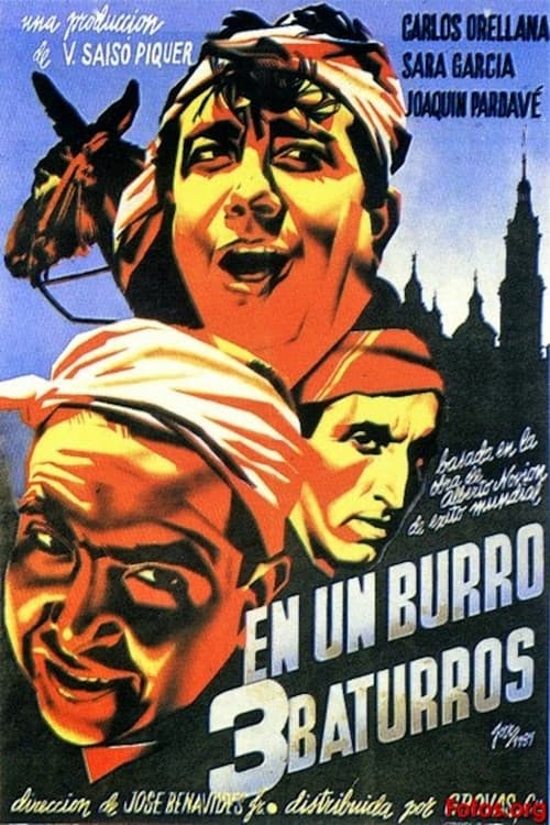 En un burro tres baturros (1939) poster