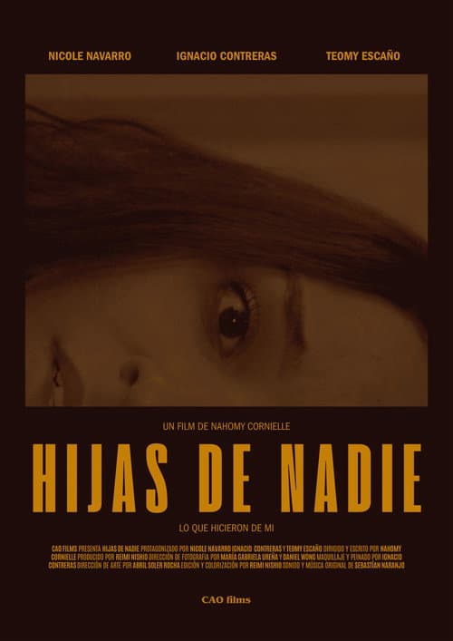 Hijas de Nadie (2025) poster