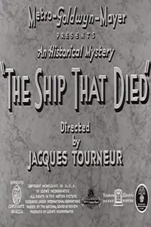 The Ship That Died (1938) poster