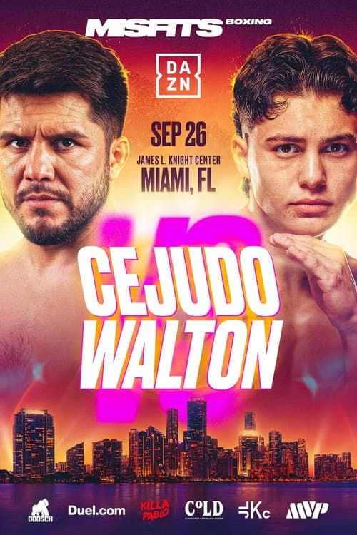 Henry Cejudo vs. Javon Walton (2026) poster