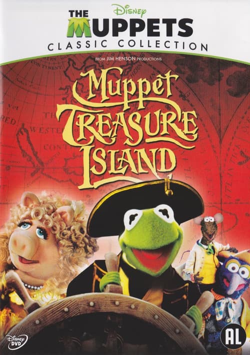 Muppets Schateiland (1996) poster