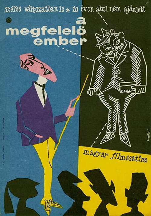 A megfelelö ember (1960) poster