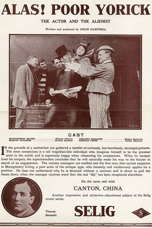 Alas! Poor Yorick! (1913) poster