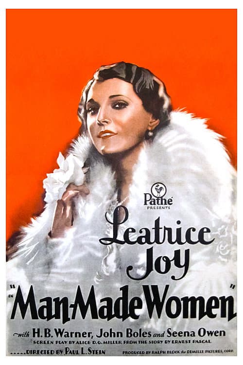 Man-Made Women (1928) poster