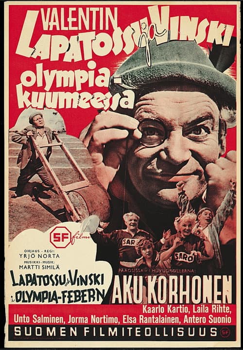 Lapatossu ja Vinski olympia-kuumeessa (1939) poster