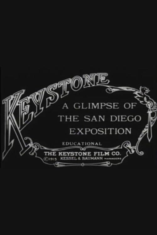 A Glimpse of the San Diego Exposition (1915) poster
