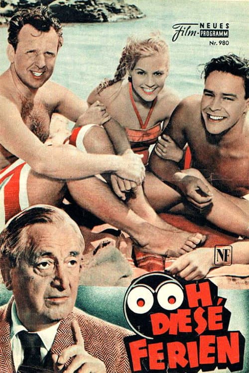 Ooh... diese Ferien (1958) poster