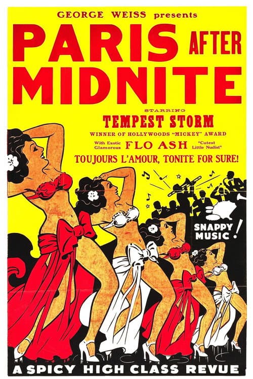 Paris After Midnight (1951) poster