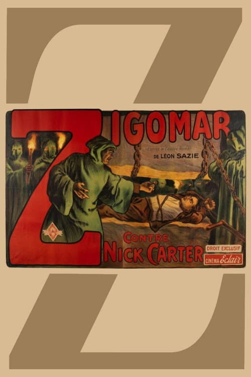 Zigomar contre Nick Carter (1912) poster