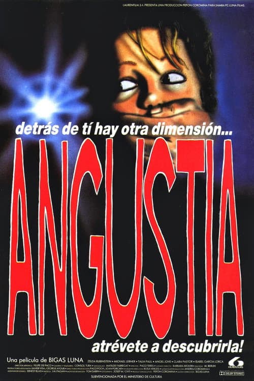 Angustia (1987) poster