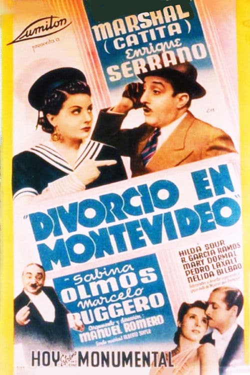 Divorcio en Montevideo (1939) poster