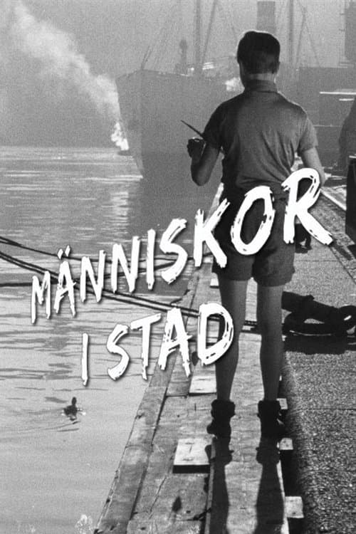 Människor i stad (1947) poster