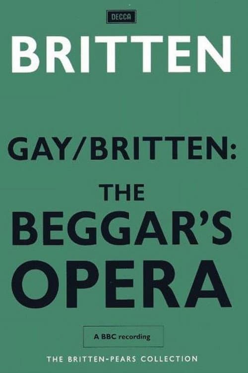 Gay/Britten:  The Beggar's Opera (1963) poster