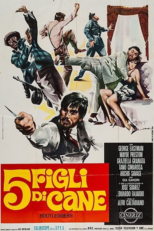 Cinque figli di cane (1969) poster