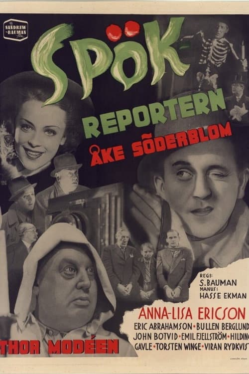 Spökreportern (1941) poster