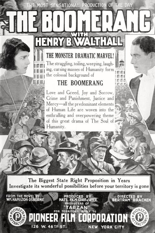 The Boomerang (1919) poster
