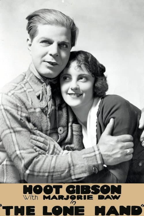 The Lone Hand (1922) poster