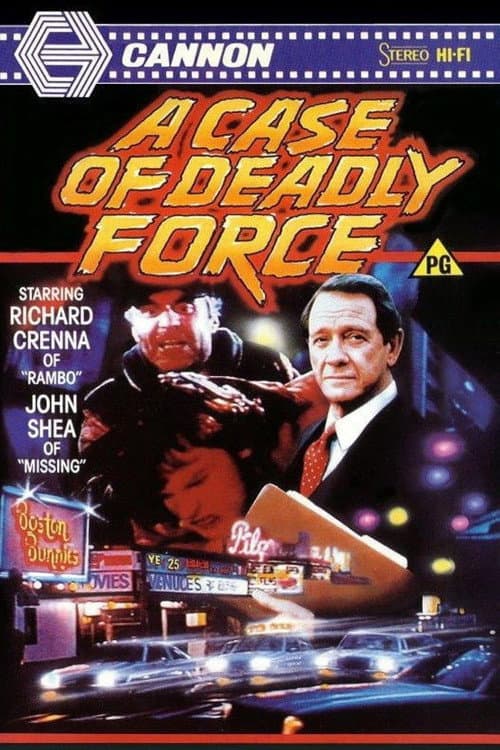 A Case of Deadly Force (1986) poster