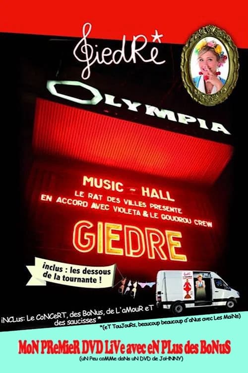 GiedRé à l'Olympia (2014) poster
