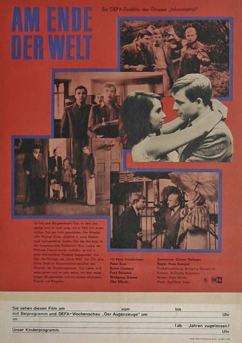 Am Ende der Welt (1975) poster