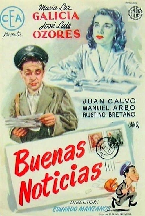 Buenas noticias (1954) poster