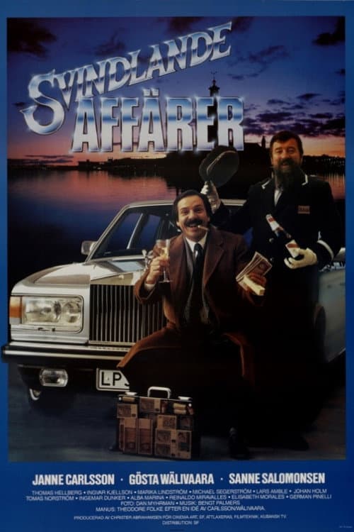 Svindlande affärer (1985) poster