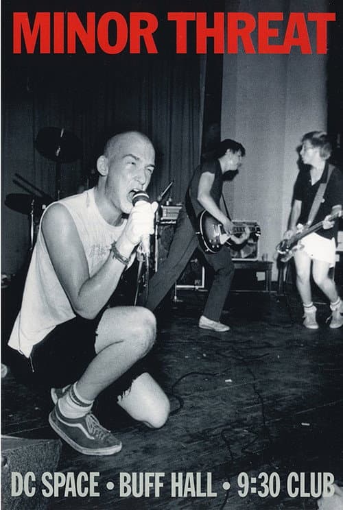 Minor Threat - Live: DC Space-Buff Hall-930 Club (2003) poster