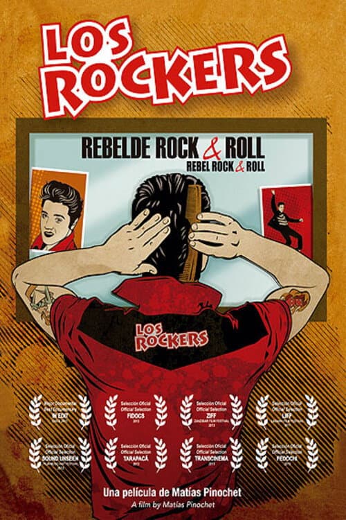 Los Rockers, Rebelde Rock and Roll (2012) poster