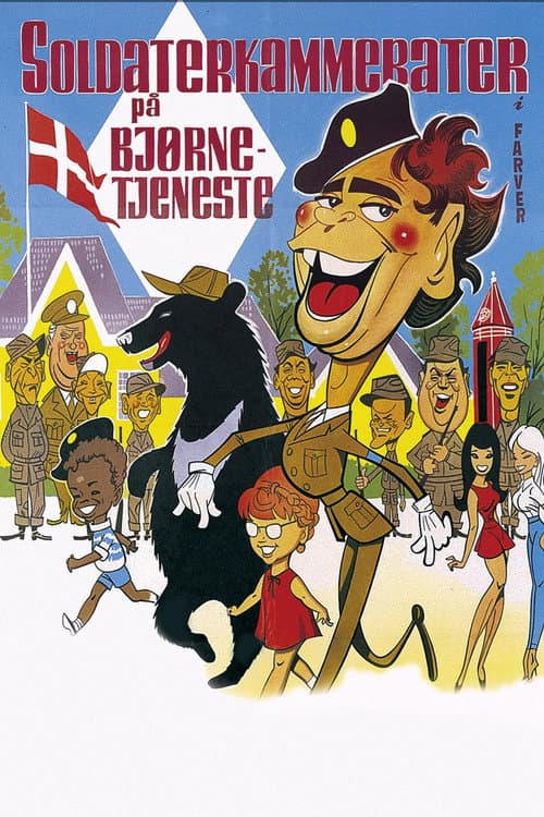 Soldaterkammerater på bjørnetjeneste (1968) poster