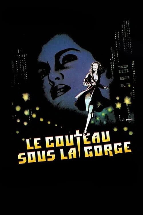 Le couteau sous la gorge (1986) poster