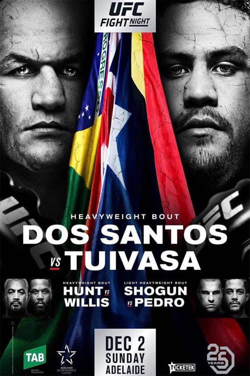 UFC Fight Night 142: dos Santos vs. Tuivasa (2018) poster