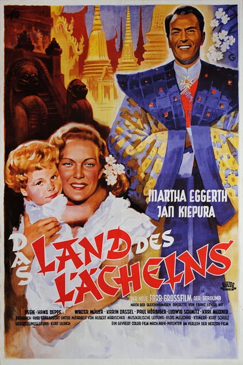 Das Land des Lächelns (1952) poster