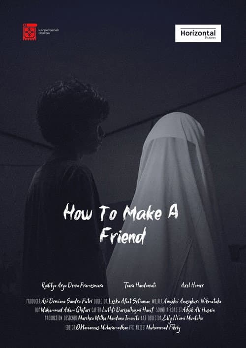 HOW TO MAKE A FRIEND (2025) poster