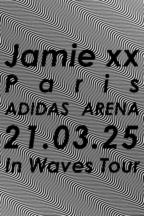 Jamie XX Paris Adidas Arena (2025) poster