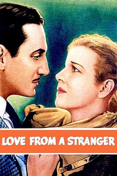 Love from a Stranger (1937) poster