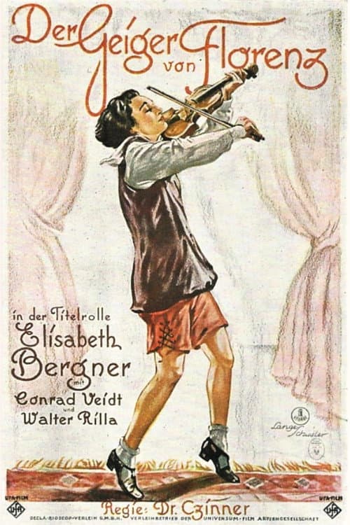 Der Geiger von Florenz (1926) poster