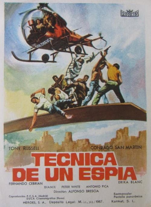 Tecnica di una spia (1966) poster