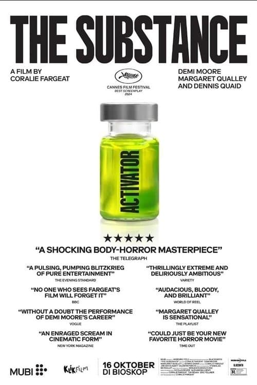 The Substance (2024) poster